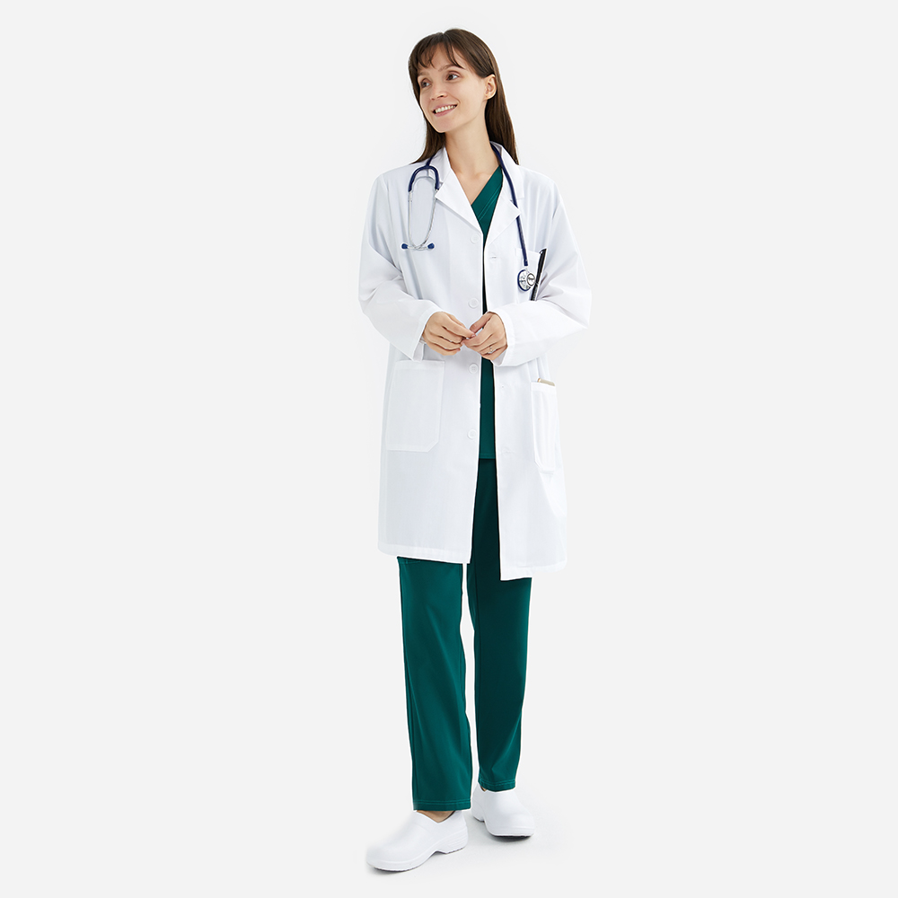 Flawless white lab coat manufactured by Fuyi Group